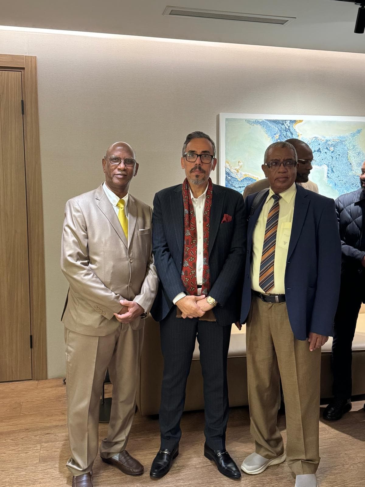 Group photo of partners.